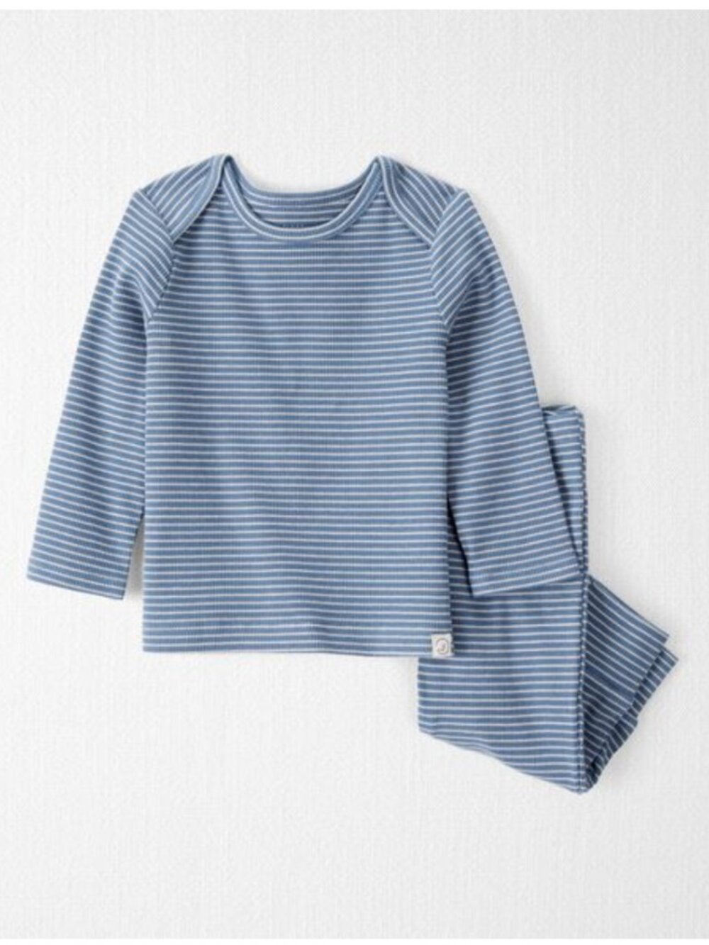 NWT Little Planet Carter's 2-Piece Organic Cotton Ribbed Knit Set (GREEN)